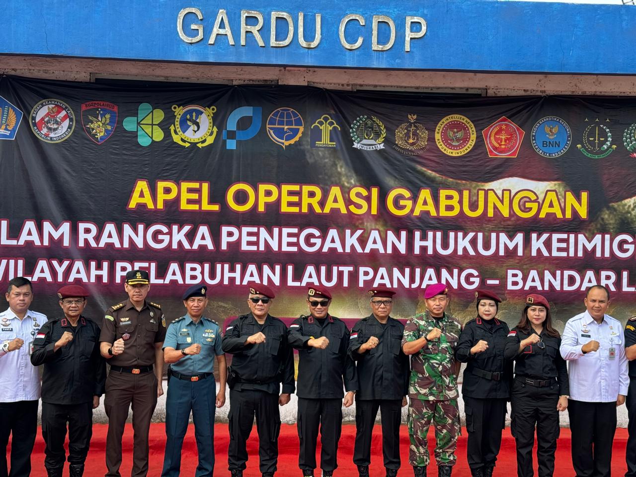 TIMPORA Gelar Operasi Gabungan Laut, Kakanwil Dodot Pimpin Apel Kesiapan